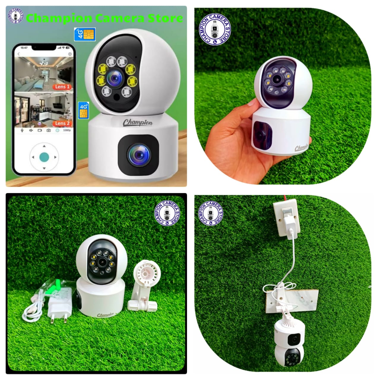 V380 Double Lens V9L 4G Sim Camera